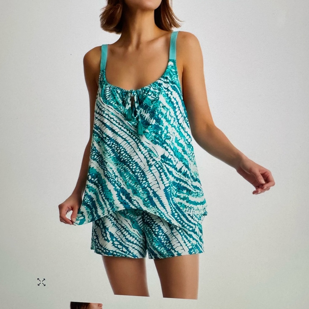 2-piece Turquoise Pajamas for teens